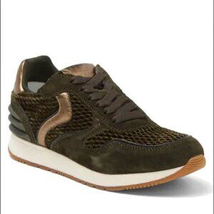 NEW VOILE BLANCHE Juliette Power Snake Embossed Sneakers Size 39